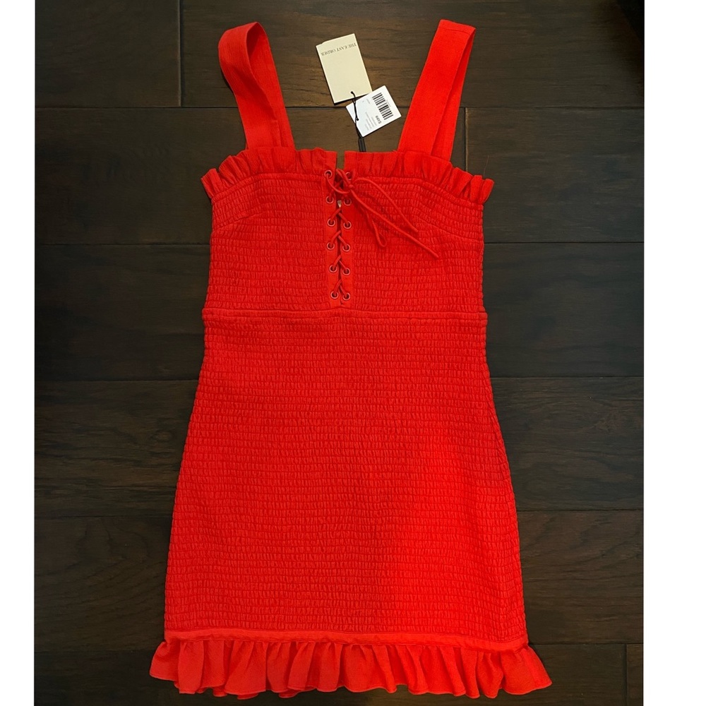 The East Order Red Tie Dress